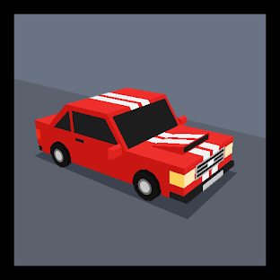 Blocky Mustang Drift